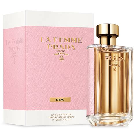 prada la femme eau de toilette spray|Prada l'homme edt 50ml.